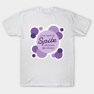 Sugar and Spite and Everything Nice (Purple) T-Shirt